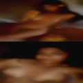 Lesbian woman asses area